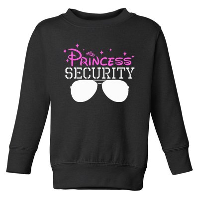 Princess Security Halloween Costume Dad Mom Boy Brother Toddler Sweatshirt