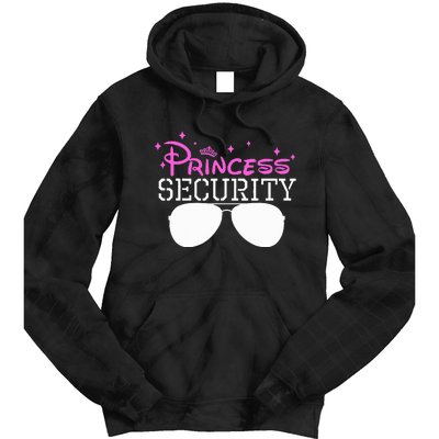 Princess Security Halloween Costume Dad Mom Boy Brother Tie Dye Hoodie