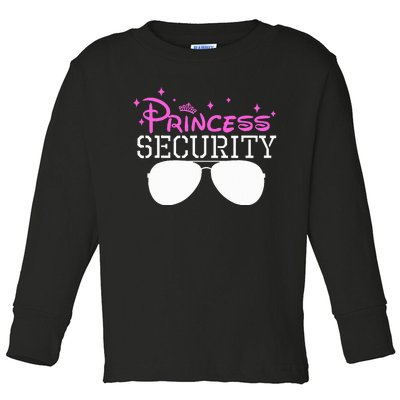 Princess Security Halloween Costume Dad Mom Boy Brother Toddler Long Sleeve Shirt