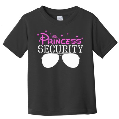 Princess Security Halloween Costume Dad Mom Boy Brother Toddler T-Shirt