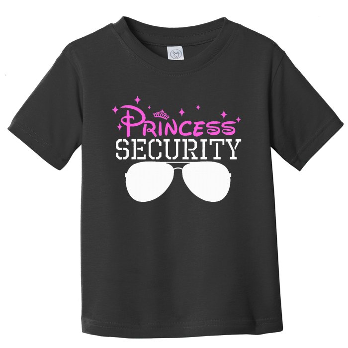 Princess Security Halloween Costume Dad Mom Boy Brother Toddler T-Shirt