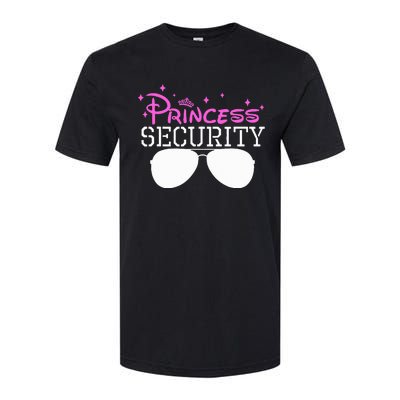 Princess Security Halloween Costume Dad Mom Boy Brother Softstyle CVC T-Shirt