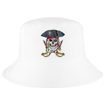 Pirate Skull Halloween Little Cool Comfort Performance Bucket Hat