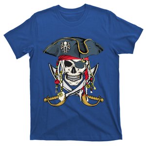 Pirate Skull Halloween Little T-Shirt