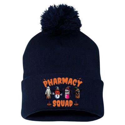 Pharmacy Squad Halloween Pom Pom 12in Knit Beanie