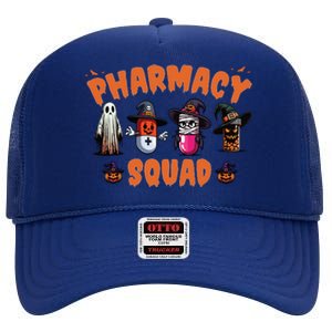 Pharmacy Squad Halloween High Crown Mesh Back Trucker Hat