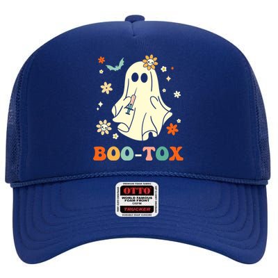 Plastic Surgeon Halloween Costume Botox Halloween Boogreat Gifttox Gift High Crown Mesh Back Trucker Hat