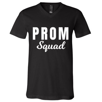 Prom Squad High School Dance Best Friends Friendships Prom Night Formal Event V-Neck T-Shirt