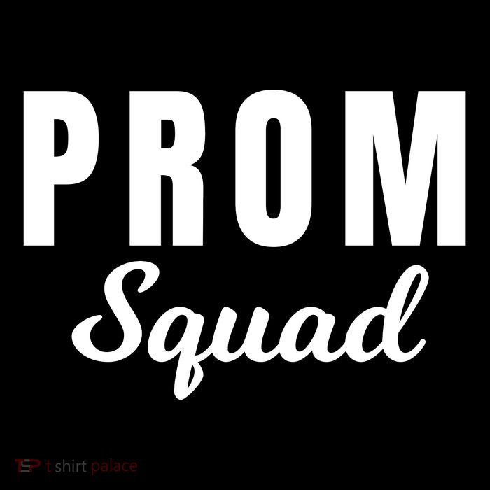 Prom Squad High School Dance Best Friends Friendships Prom Night Formal Event Premium T-Shirt