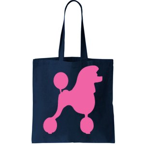 Poodle Skirt Hot Pink Sock Hop 1950s Costume Tote Bag