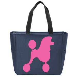 Poodle Skirt Hot Pink Sock Hop 1950s Costume Zip Tote Bag