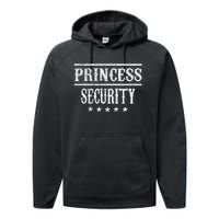 Princess Security Halloween Birthday Costume Mom Dad Sibling Performance Fleece Hoodie