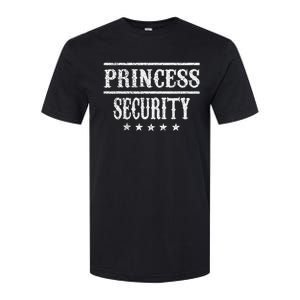 Princess Security Halloween Birthday Costume Mom Dad Sibling Softstyle CVC T-Shirt