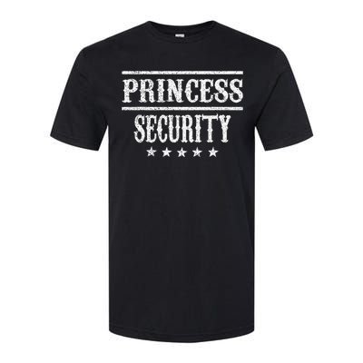 Princess Security Halloween Birthday Costume Mom Dad Sibling Softstyle CVC T-Shirt