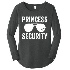 Princess Security Halloween Costume Dad Mom Boy Women's Perfect Tri Tunic Long Sleeve Shirt