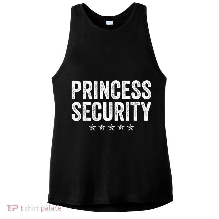 Princess Security Halloween Costume Ladies PosiCharge Tri-Blend Wicking Tank