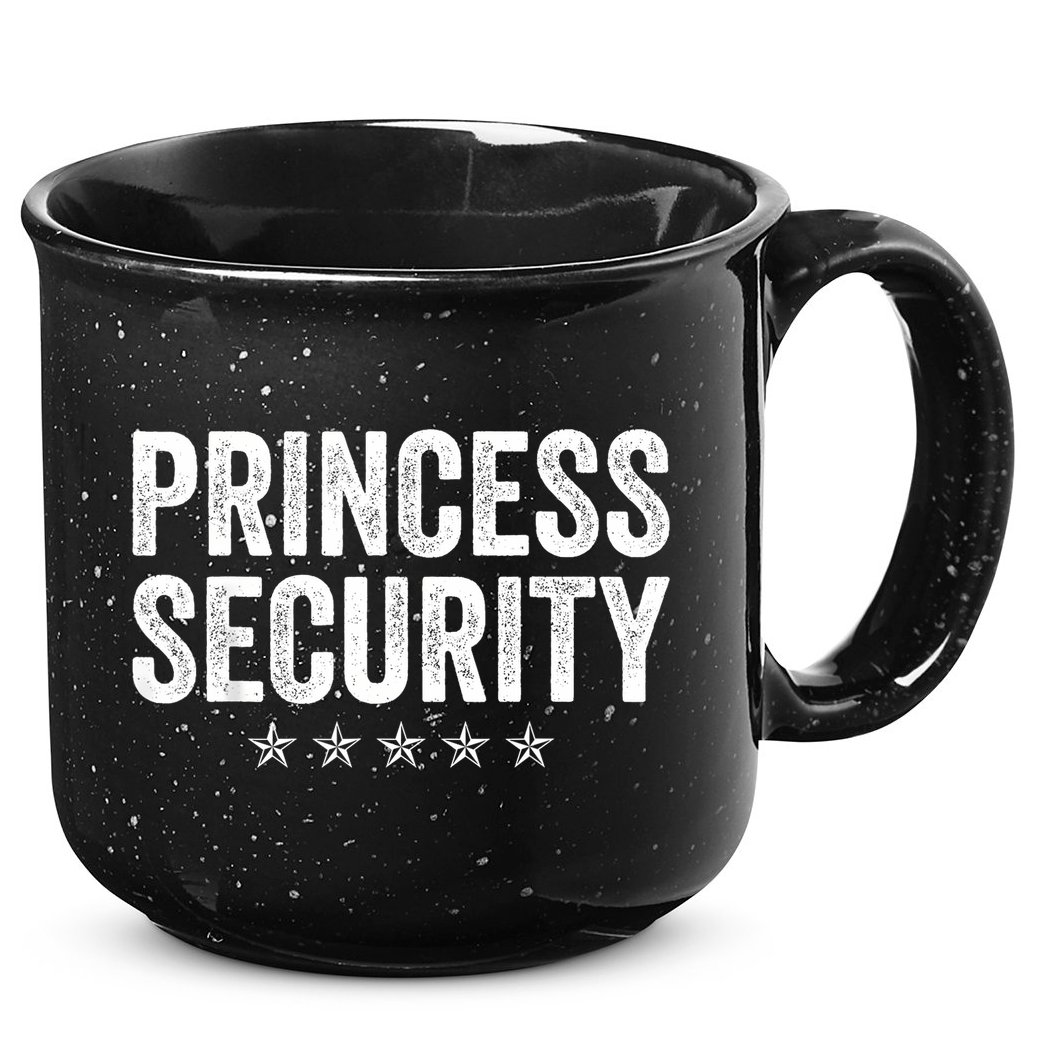 Princess Security Halloween Costume 15oz Campfire Ceramic Mug
