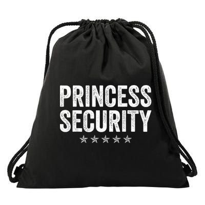 Princess Security Halloween Costume Drawstring Bag