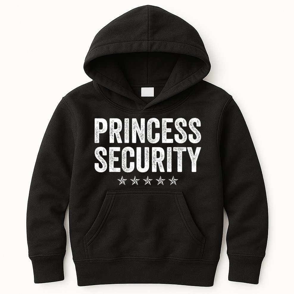 Princess Security Halloween Costume Kids Hoodie
