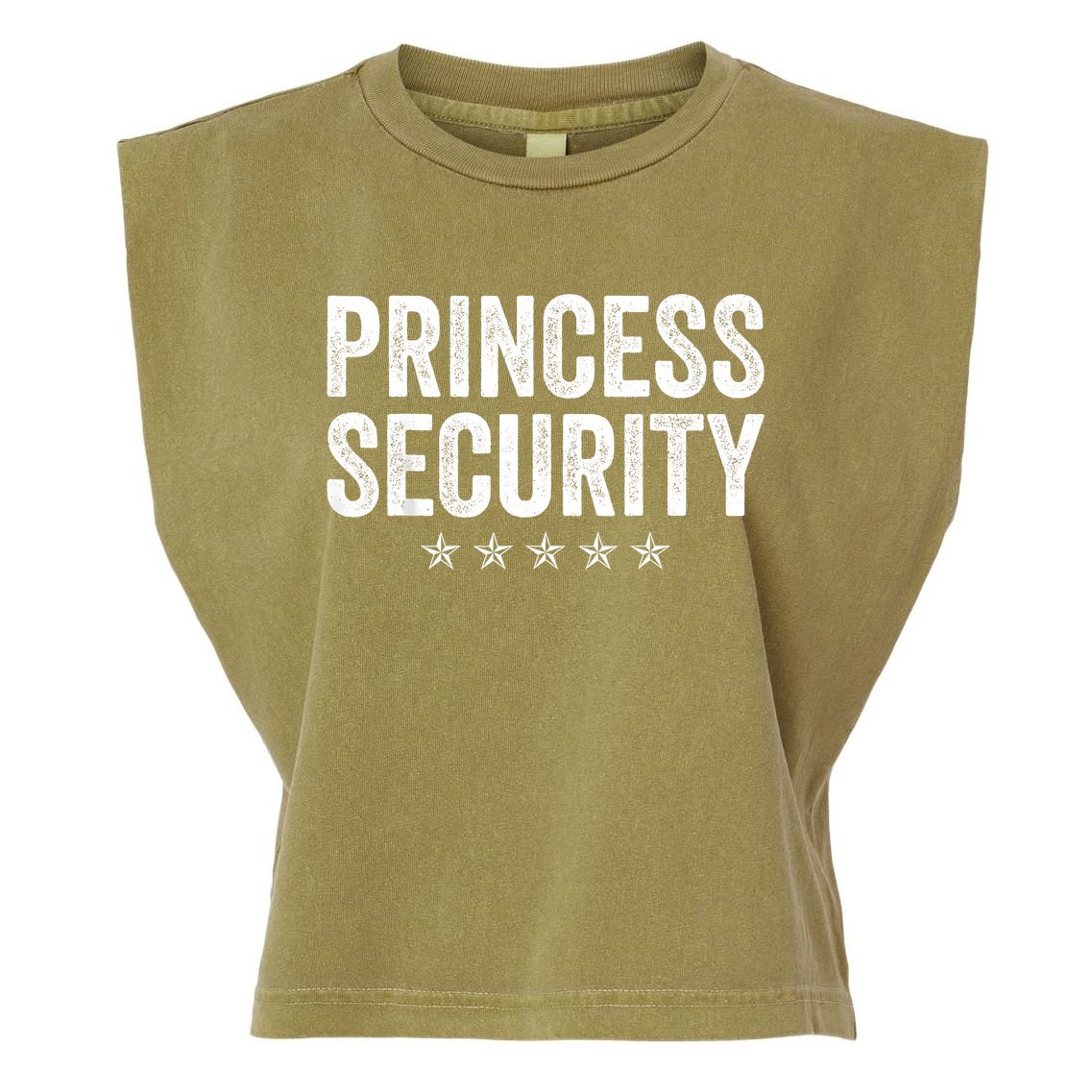 Princess Security Halloween Costume Garment-Dyed Women's Muscle Tee