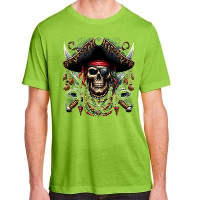 Pirate Skull Halloween Adult ChromaSoft Performance T-Shirt