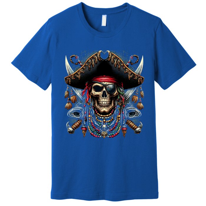 Pirate Skull Halloween Premium T-Shirt