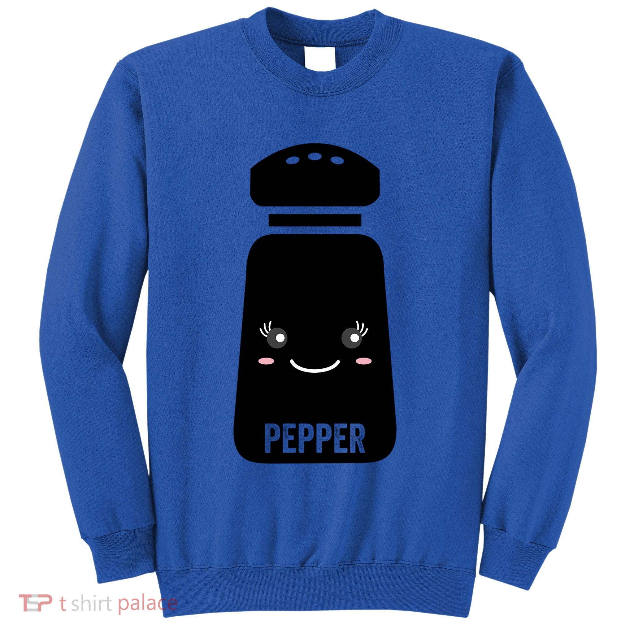Pepper Shaker Halloween CostumeMatching Salt And Pepper Couple Gift Sweatshirt