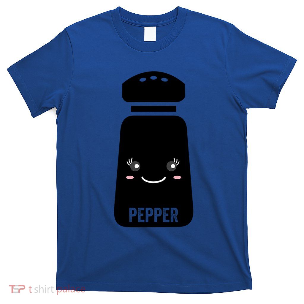 Pepper Shaker Halloween CostumeMatching Salt And Pepper Couple Gift T-Shirt