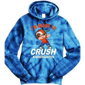 Preschool School Im Ready To Crush Kindergarten Cute Gift Tie Dye Hoodie