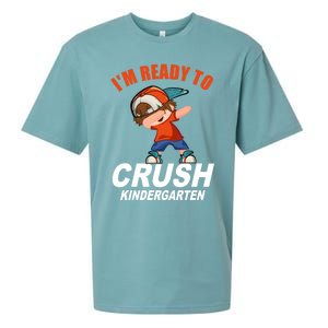 Preschool School Im Ready To Crush Kindergarten Cute Gift Sueded Cloud Jersey T-Shirt