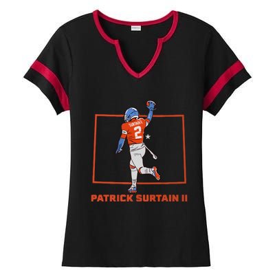 Patrick Surtain Ii State Star Ladies Halftime Notch Neck Tee