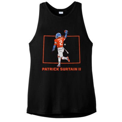 Patrick Surtain Ii State Star Ladies PosiCharge Tri-Blend Wicking Tank