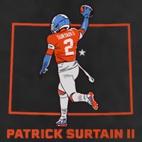 Patrick Surtain Ii State Star Cool Comfort Performance Bucket Hat