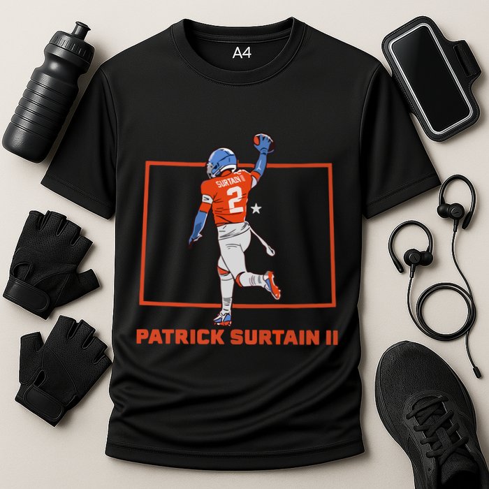 Patrick Surtain Ii State Star Cooling Performance Crew T-Shirt