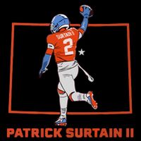 Patrick Surtain Ii State Star Cooling Performance Crew T-Shirt