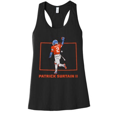 Patrick Surtain Ii State Star Women's Racerback Tank