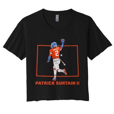 Patrick Surtain Ii State Star Women's Crop Top Tee