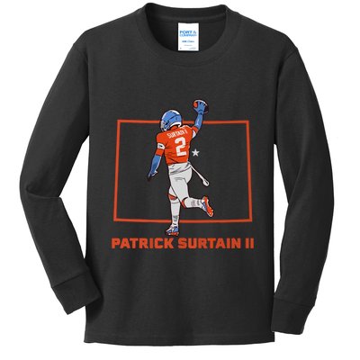 Patrick Surtain Ii State Star Kids Long Sleeve Shirt