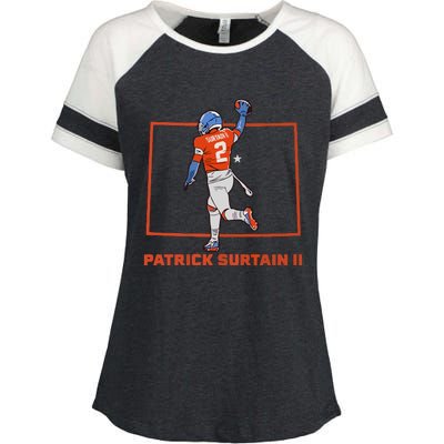 Patrick Surtain Ii State Star Enza Ladies Jersey Colorblock Tee