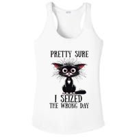 Pretty Sure I Seized The Wrong Day Ladies PosiCharge Competitor Racerback Tank