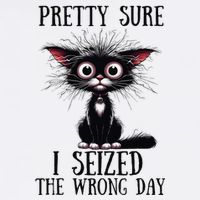 Pretty Sure I Seized The Wrong Day Magnet