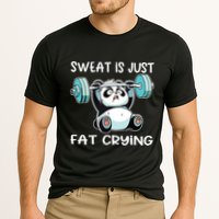 Panda Sweat Is Just Fat Crying Gym Performance Shirt
