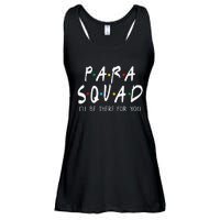 Para Squad Ill Be There For You Teacher Ladies Essential Flowy Tank