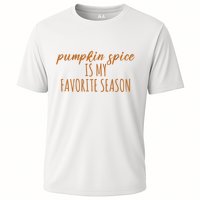 Pumpkin Spice Is My Favorite Season Fall Lover Cooling Performance Crew T-Shirt