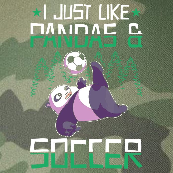 Panda Soccer I Just Love Pandas And Playing Soccer Legacy Tie Dye Trucker Hat