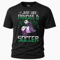 Panda Soccer I Just Love Pandas And Playing Soccer Performance Shirt