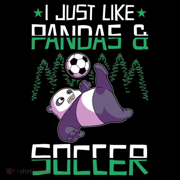 Panda Soccer I Just Love Pandas And Playing Soccer 16 in Basic Backpack