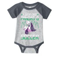 Panda Soccer I Just Love Pandas And Playing Soccer Infant Baby Jersey Bodysuit