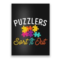 Puzzlers Sort It Out Puzzles Game Puzzle Lover Hobbyist Poster