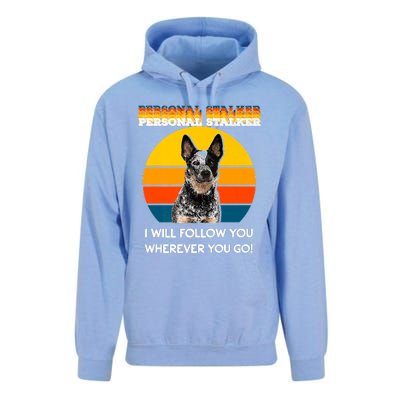 Personal Stalker I Will Follow You Wherever You Go Premium Unisex Surf Hoodie